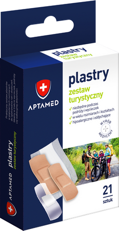 Aptamed plastry zestaw turystyczny 